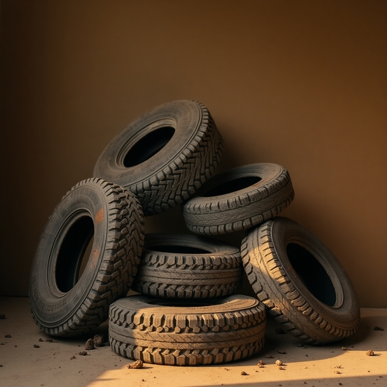 Flux_Dev_A_still_life_composition_featuring_a_pile_of_worn_vin_3